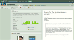 Desktop Screenshot of mythbusters.deviantart.com