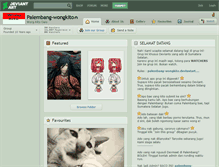 Tablet Screenshot of palembang-wongkito.deviantart.com