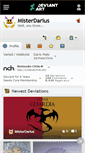 Mobile Screenshot of misterdarius.deviantart.com