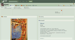 Desktop Screenshot of kpyouri.deviantart.com