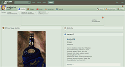 Desktop Screenshot of krisjod16.deviantart.com