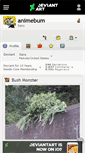 Mobile Screenshot of animebum.deviantart.com