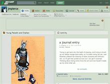 Tablet Screenshot of jmpierce.deviantart.com