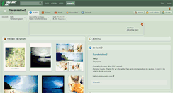 Desktop Screenshot of harebrained.deviantart.com