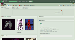Desktop Screenshot of klvr.deviantart.com