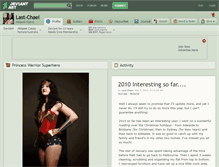 Tablet Screenshot of last-chael.deviantart.com