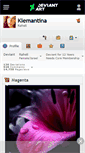 Mobile Screenshot of klemantina.deviantart.com