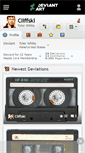 Mobile Screenshot of cliffski.deviantart.com