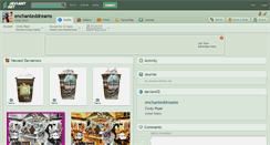 Desktop Screenshot of enchanteddreams.deviantart.com