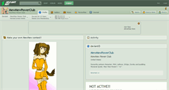 Desktop Screenshot of mewmewpowerclub.deviantart.com