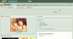 Desktop Screenshot of cheryl-chan.deviantart.com