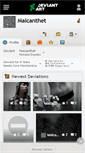 Mobile Screenshot of malcanthet.deviantart.com
