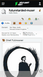 Mobile Screenshot of futuretarded-muser.deviantart.com