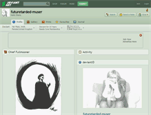 Tablet Screenshot of futuretarded-muser.deviantart.com