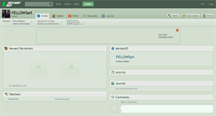 Desktop Screenshot of fellowsart.deviantart.com