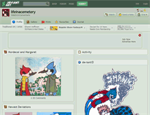 Tablet Screenshot of lifeinacemetery.deviantart.com