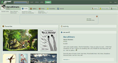 Desktop Screenshot of marcoromero.deviantart.com