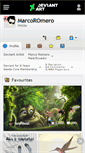 Mobile Screenshot of marcoromero.deviantart.com
