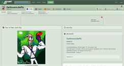 Desktop Screenshot of earthwormjimplz.deviantart.com