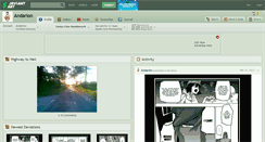 Desktop Screenshot of andarion.deviantart.com