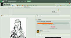 Desktop Screenshot of darktoy18.deviantart.com