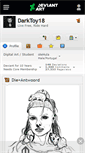 Mobile Screenshot of darktoy18.deviantart.com