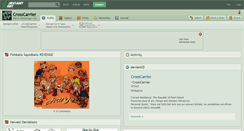 Desktop Screenshot of crosscarrier.deviantart.com