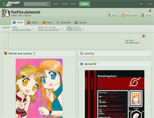 Tablet Screenshot of foxfire-alchemist.deviantart.com