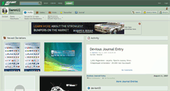 Desktop Screenshot of damnu2.deviantart.com