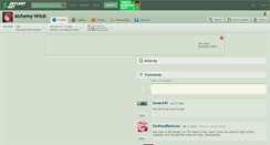 Desktop Screenshot of alchemy-witch.deviantart.com