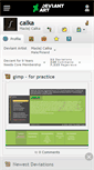Mobile Screenshot of calka.deviantart.com