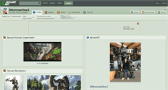 Desktop Screenshot of dilemmachine3.deviantart.com