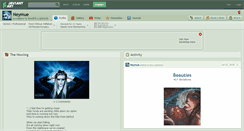 Desktop Screenshot of neymue.deviantart.com