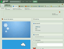 Tablet Screenshot of jars-inc.deviantart.com