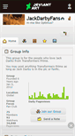 Mobile Screenshot of jackdarbyfans.deviantart.com