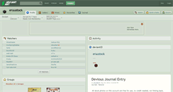 Desktop Screenshot of eruustock.deviantart.com