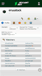 Mobile Screenshot of eruustock.deviantart.com
