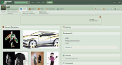 Desktop Screenshot of pizi.deviantart.com