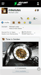 Mobile Screenshot of mikelutes.deviantart.com