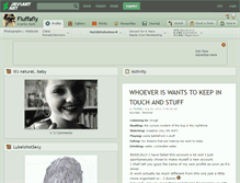 Tablet Screenshot of fluffafly.deviantart.com