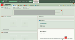 Desktop Screenshot of chainwinplz.deviantart.com