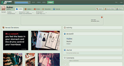 Desktop Screenshot of kubiec.deviantart.com