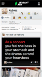 Mobile Screenshot of kubiec.deviantart.com