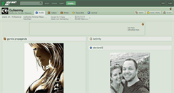 Desktop Screenshot of guileermy.deviantart.com