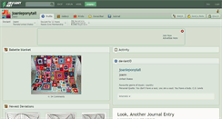 Desktop Screenshot of joanieponytail.deviantart.com