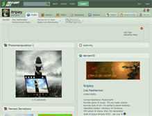 Tablet Screenshot of ltripley.deviantart.com