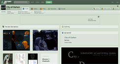 Desktop Screenshot of city-of-darken.deviantart.com