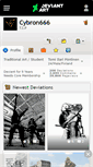 Mobile Screenshot of cybron666.deviantart.com