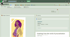 Desktop Screenshot of kattakom.deviantart.com