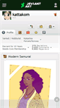 Mobile Screenshot of kattakom.deviantart.com